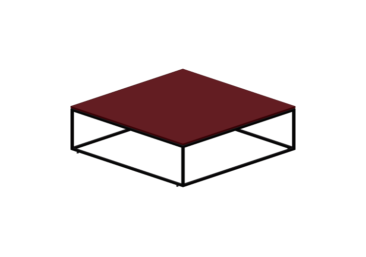 3D Tisch - Couchtisch aus Metall - Prima Linea - Aeron -... 3D Tisch - Couchtisch aus Metall - Prima Linea - Aeron -...