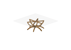 3D Tisch - Glastisch - Prima Linea - Lily