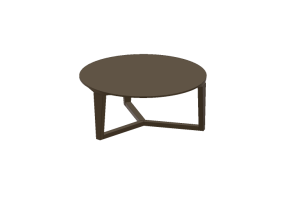 Tables 3D - Petite table en m&eacute;tal - Prima Linea - Kube