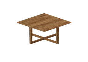 Tavoli 3D - Tavolino in legno - Prima Linea - Kube
