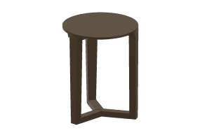 Mesas 3D - Mesita de metal - Prima Linea - Kube