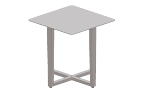 3D Tisch - Couchtisch aus Metall - Prima Linea - Kube
