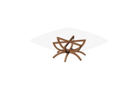 3D Tisch - Couchtisch aus Glas - Prima Linea - Lily