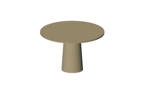 Tables 3D - Table en bois laqué - Prima Linea - Ibiza