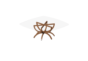 Mesas 3D - Mesa de centro de vidro - Prima Linea - Lily