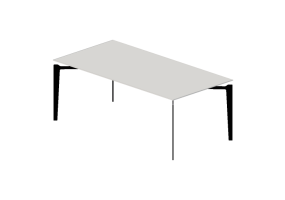 3D Tisch - Tisch aus lackiertem Holz - Prima Linea - Munari