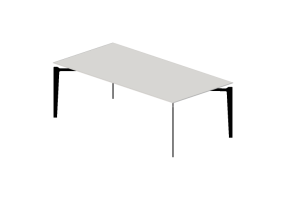 3D Tisch - Tisch aus lackiertem Holz - Prima Linea - Munari