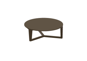 Tavoli 3D - Tavolino in metallo - Prima Linea - Kube