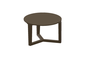 3D Tisch - Couchtisch aus Metall - Prima Linea - Kube