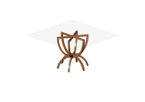 3D Tables - Glass Table - Prima Linea - Lily