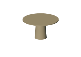 Tables 3D - Table en bois laqué - Prima Linea - Ibiza