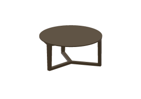 Mesas 3D - Mesita de metal - Prima Linea - Kube