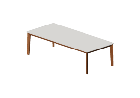Mesas 3D - Mesa de madeira - Prima Linea - Alina
