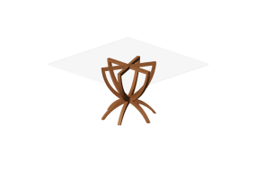 3D Tables - Glass table - Prima Linea - Lily