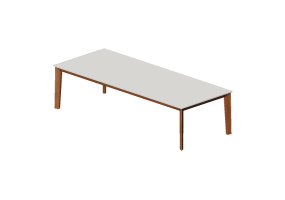 Mesas 3D - Mesa de madeira - Prima Linea - Alina