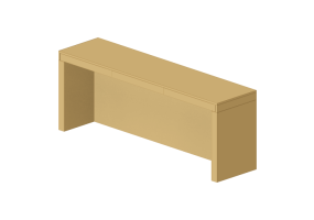 Mesas 3D - Escritorio de madera lacada - Prima Linea - Fly