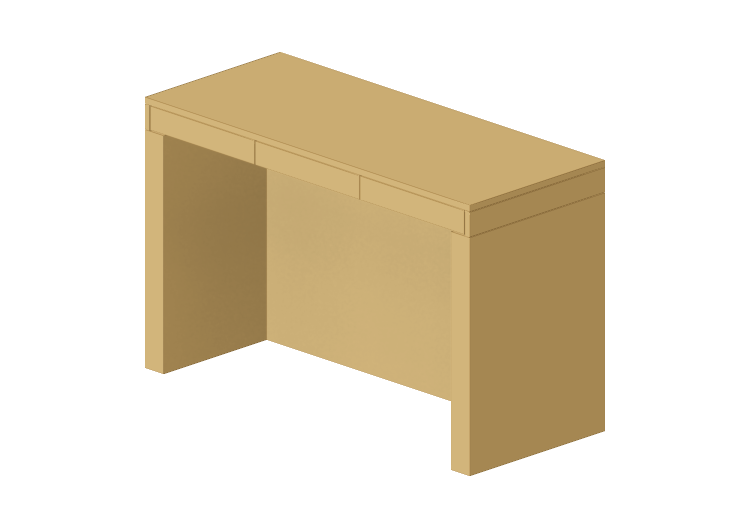 Tables 3D - Bureau en bois laqué - Prima Linea - Fly -... Tables 3D - Bureau en bois laqué - Prima Linea - Fly -...