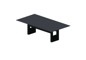 Mesas 3D - Mesa de madeira envernizada - Prima Linea - Drake