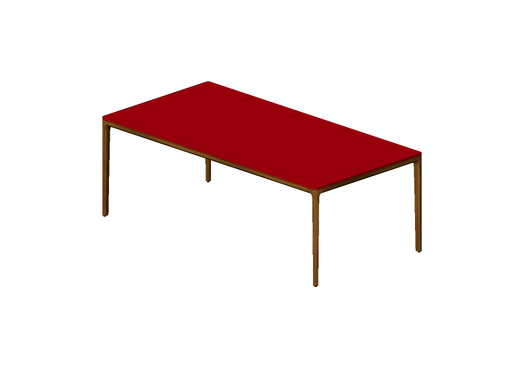 Tavoli 3D - Tavolo in legno laccato - Prima Linea - Isis -... Tavoli 3D - Tavolo in legno laccato - Prima Linea - Isis -...