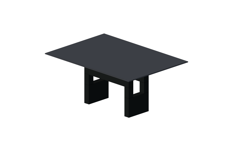 Tables 3D - Table en bois laqué - Prima Linea - Drake -... Tables 3D - Table en bois laqué - Prima Linea - Drake -...