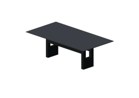 Mesas 3D - Mesa de madeira envernizada - Prima Linea - Drake