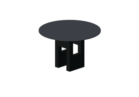 Tables 3D - Table en bois laqu&eacute; - Prima Linea - Drake