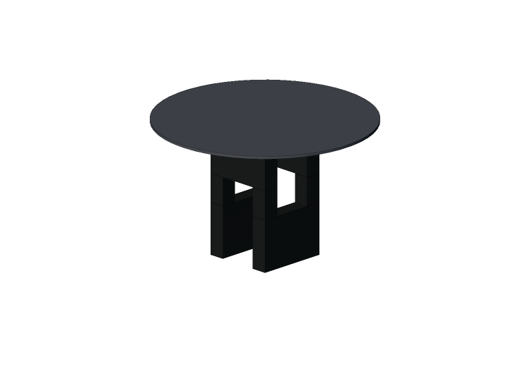 Tables 3D - Table en bois laqué - Prima Linea - Drake -... Tables 3D - Table en bois laqué - Prima Linea - Drake -...
