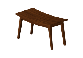 3D St&uuml;hle - Holzbank - Prima Linea - Cap