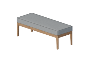 3D St&uuml;hle - Sitzbank aus Holz - Prima Linea - Camper