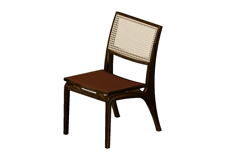 Cadeira 3D - Cadeira de madeira - Prima Linea - Wood -... Cadeira 3D - Cadeira de madeira - Prima Linea - Wood -...