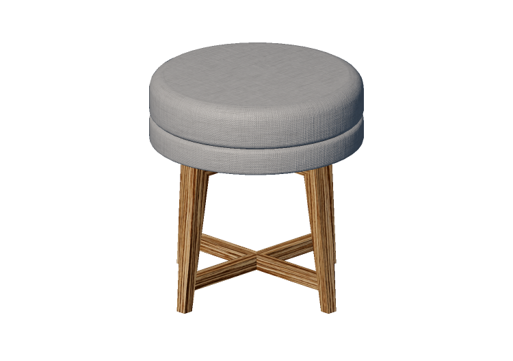 3D Stühle - Hocker aus Stoff - Prima Linea - Emily - Prima... 3D Stühle - Hocker aus Stoff - Prima Linea - Emily - Prima...