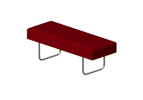 Chaises 3D - Banc en cuir - Prima Linea - Loft