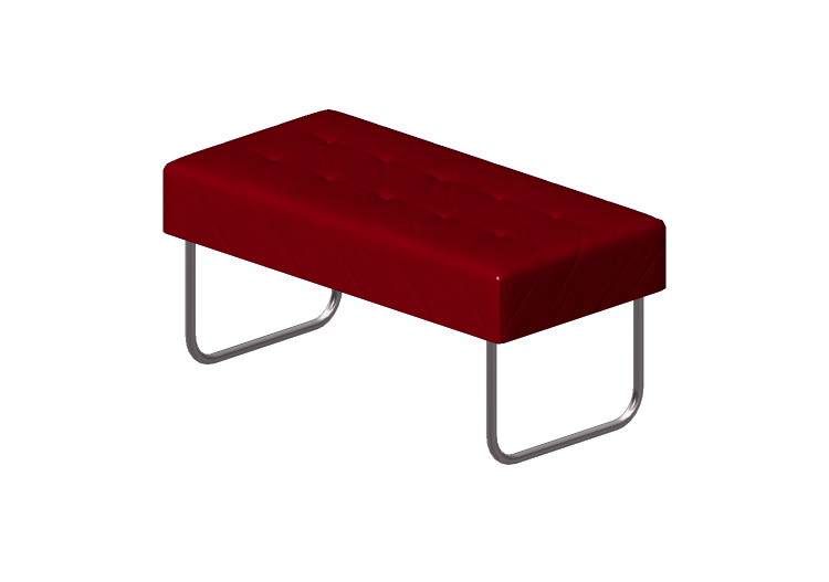 Sillas 3D - Banco de cuero - Prima Linea - Loft - Prima... Sillas 3D - Banco de cuero - Prima Linea - Loft - Prima...