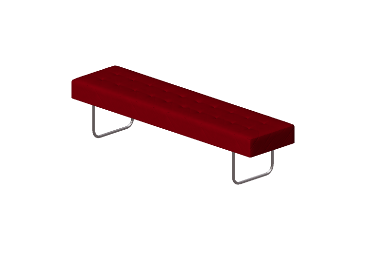 3D Chairs - Leather bench - First Line - Loft - Prima Linea 3D Chairs - Leather bench - First Line - Loft - Prima Linea