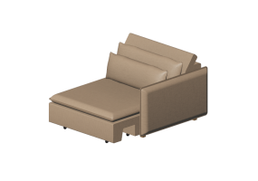 Divani 3D - Divano in tessuto - Prima Linea - Buriti