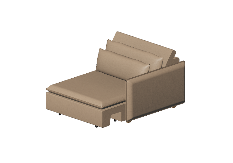 Chairs and Sofas 3D - Fabric sofa - Prima Linea - Buriti -... Chairs and Sofas 3D - Fabric sofa - Prima Linea - Buriti -...