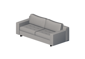 Divans 3D - Canap&eacute; en tissu - Prima Linea - Aqua