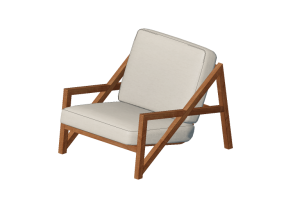 Chairs and Sofas 3D - Fabric armchair - Prima Linea - Lotus