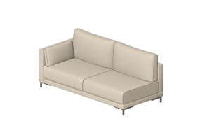 Chairs and Sofas 3D - Fabric modular sofa - Prima Linea - Matteo
