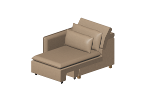 Poltronas y Sof&aacute;s 3D - Sof&aacute; de tela - Prima Linea - Buriti