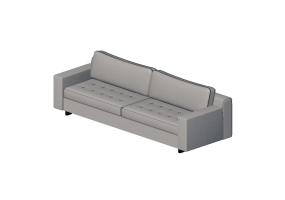 Divani 3D - Divano in tessuto - Prima Linea - Aqua