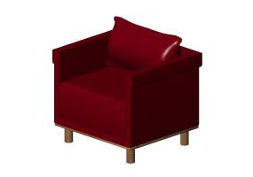 3D Sessel und Sofas - Ledersessel - Prima Linea - Norman
