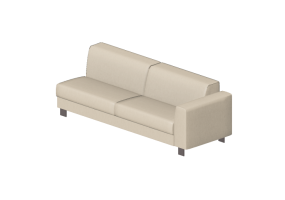 Chairs and Sofas 3D - Modular sofa - Prima Linea - Otto