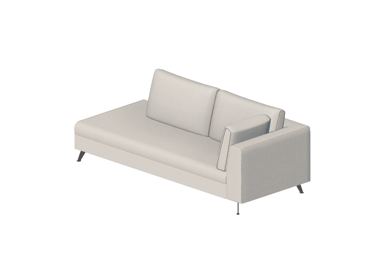 Divani 3D - Divano in tessuto - Prima Linea - Vision -... Divani 3D - Divano in tessuto - Prima Linea - Vision -...