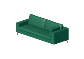 Chairs and Sofas 3D - Fabric Sofa - Prima Linea - Vision