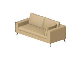 Divans 3D - Canap&eacute; en tissu - Prima Linea - Vision