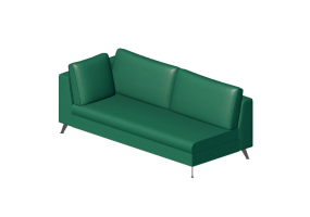 Chairs and Sofas 3D - Fabric Sofa - Prima Linea - Vision