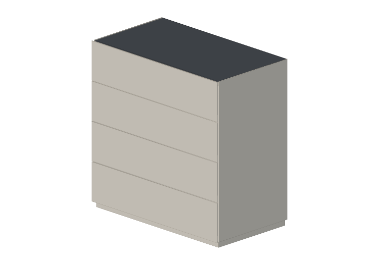 Armarios y Cómodas 3D - Cómoda de madera lacada - Prima... Armarios y Cómodas 3D - Cómoda de madera lacada - Prima...
