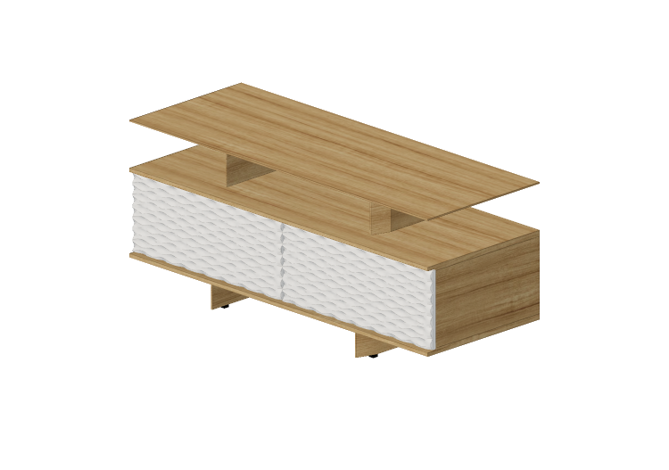 3D Furniture - Wooden sideboard - Prima Linea - Jean -... 3D Furniture - Wooden sideboard - Prima Linea - Jean -...