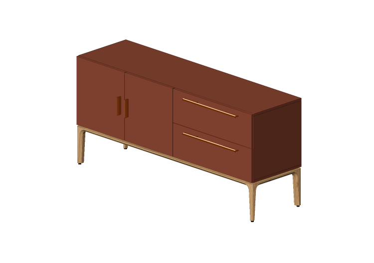 Mobili 3D - Buffet in legno laccato - Prima Linea - Achilis... Mobili 3D - Buffet in legno laccato - Prima Linea - Achilis...